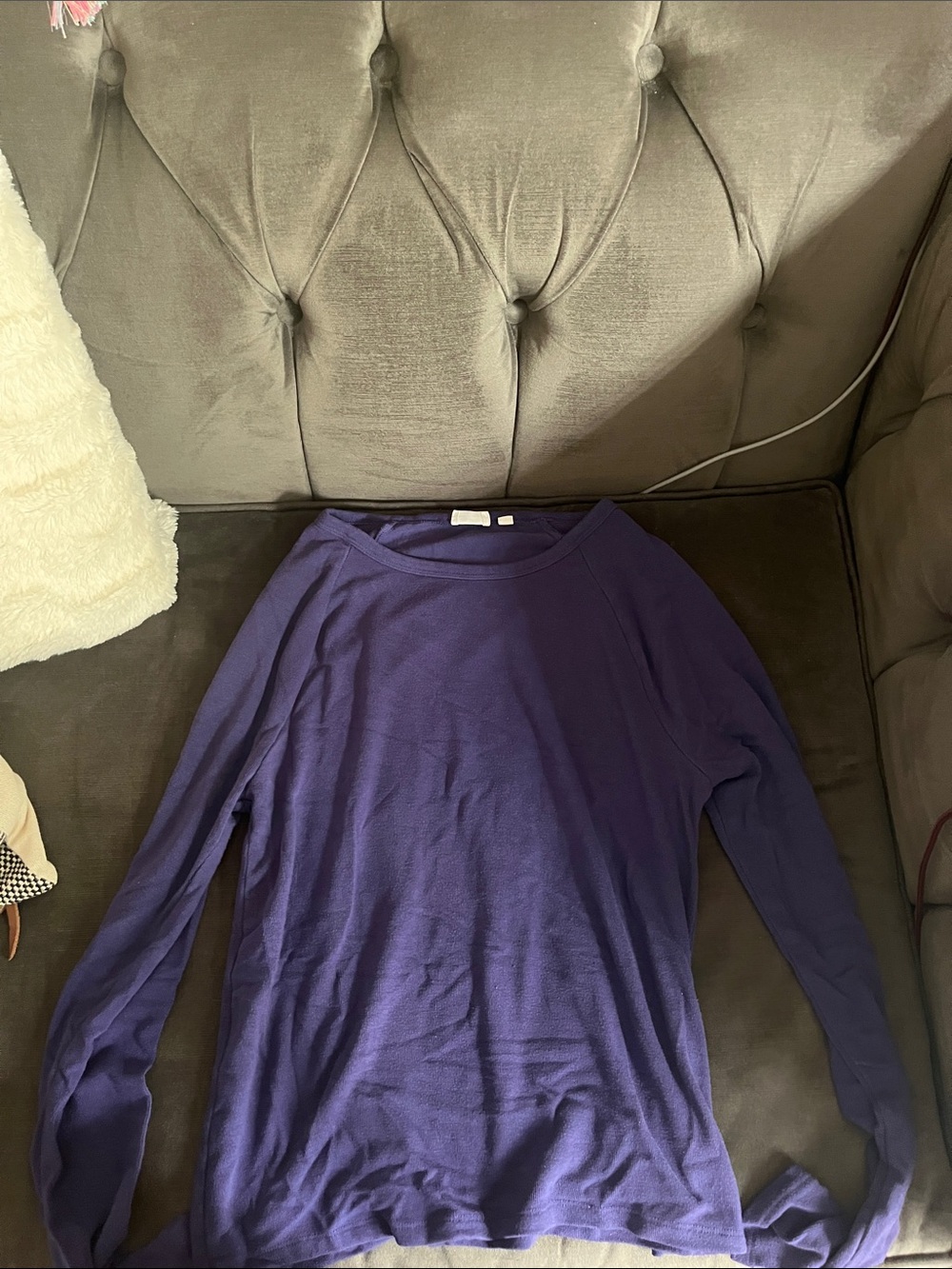 Purple Long Sleeve Aritzia Top XS